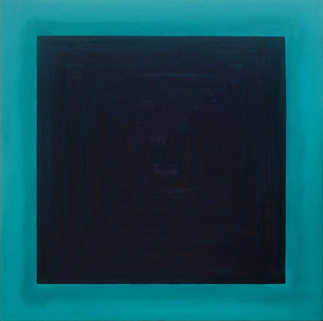 Life in a Mine; Phthalo Turquoise